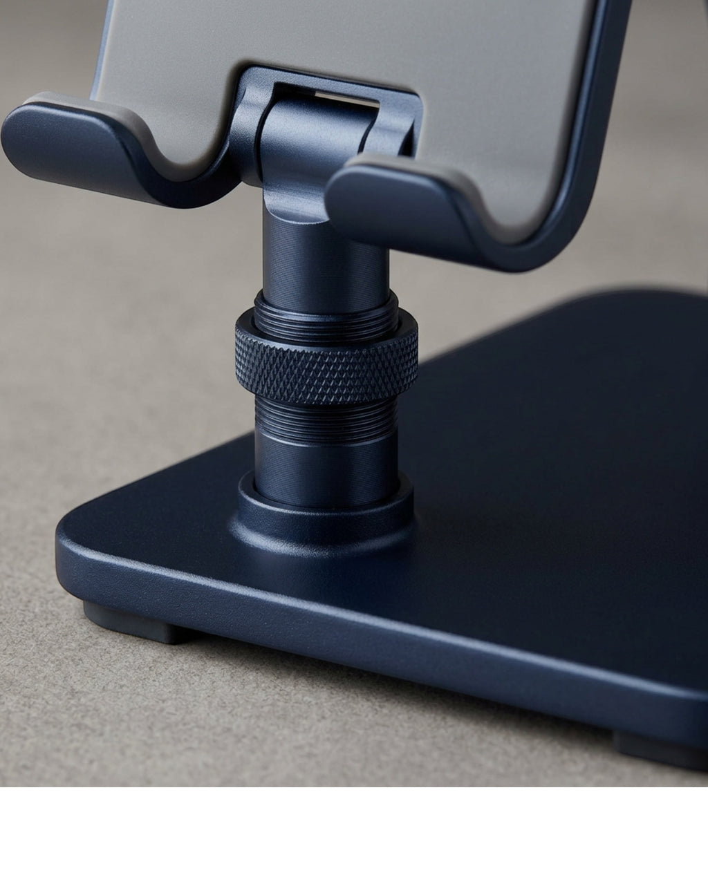 Vtxor Weighted-Base Telescopic Phone Stand Navy 18-30 cm - Detail view